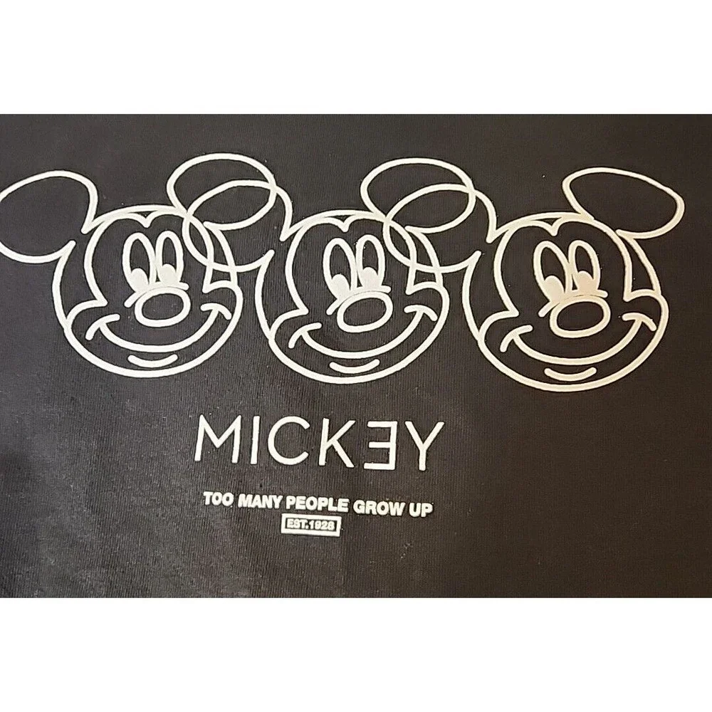Disney x Neff Official Mickey Mouse Too Many People Grow‎ Up Mens T-shirt Medium